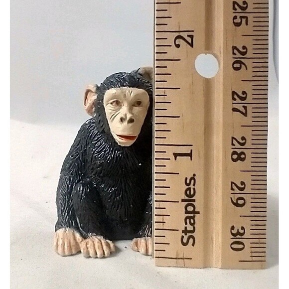 Yowie Chimp Chimpanzee Animal Mini Figure Figurine Collectible Toy EUC - Picture 3 of 13